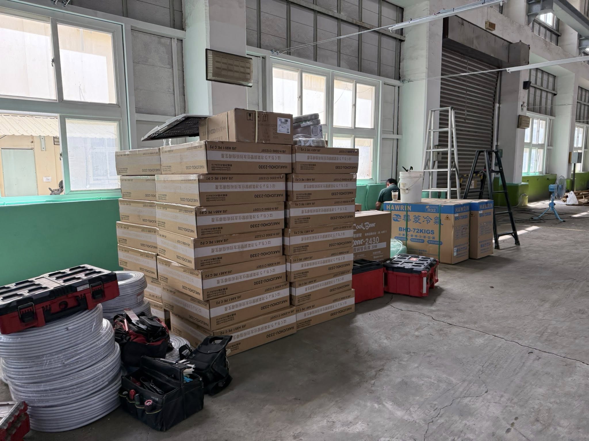 台積電楠梓廠區麗明營造辦公室空調新設工程